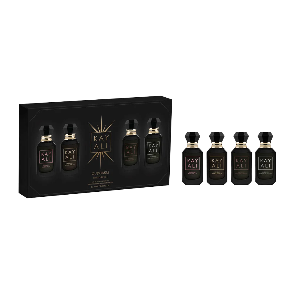 Oudgasm Miniature Set (Cafe, Rose, Tobacco, Vanilla)