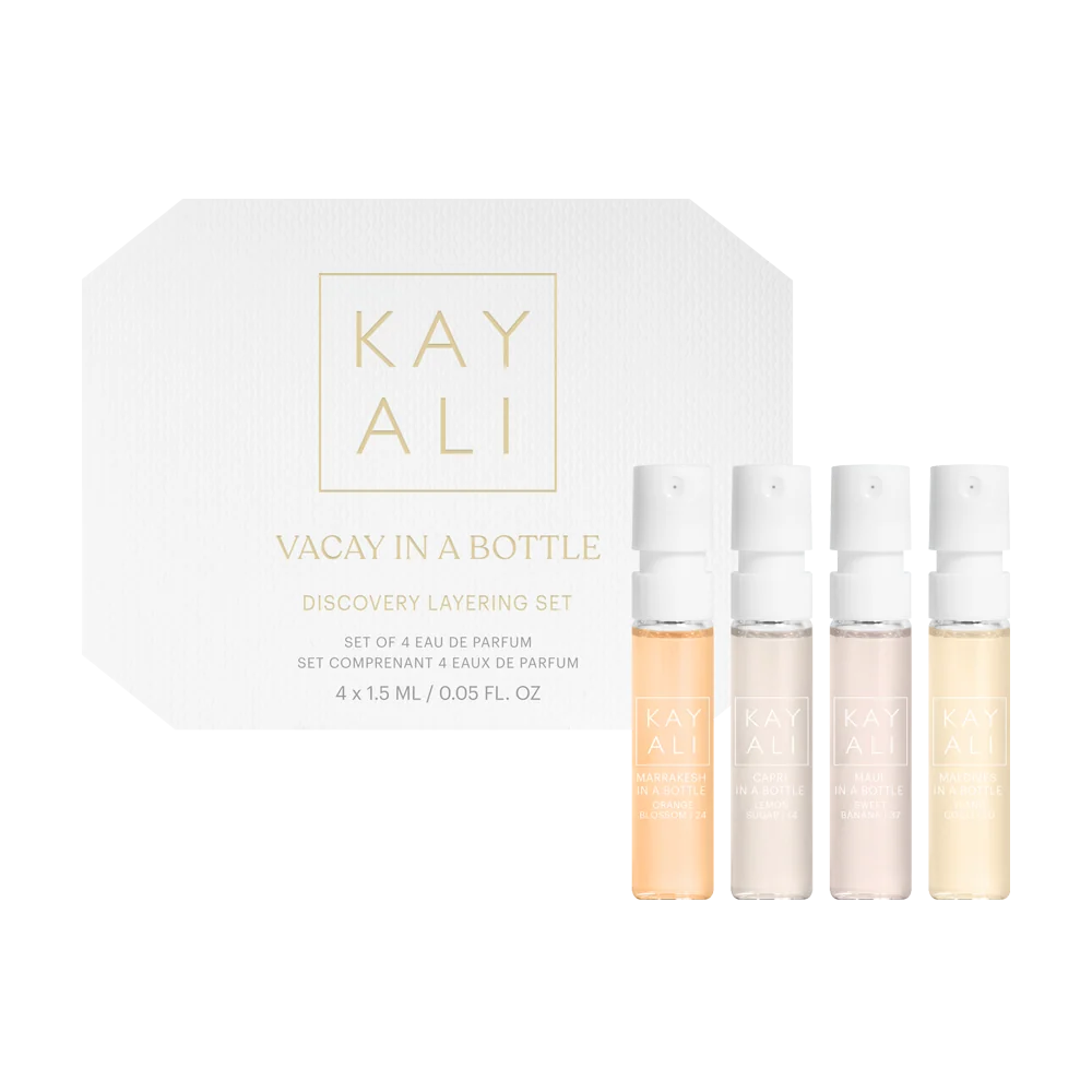 Vacay in a Bottle Discovery Set (Capri, Maui, Maldives, Marrakesh)
